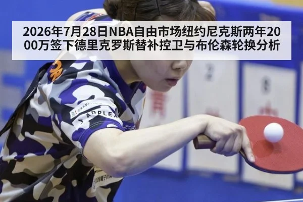 2026年7月28日NBA自由市场纽约尼克斯两年2000万签下德里克罗斯替补控卫与布伦森轮换分析